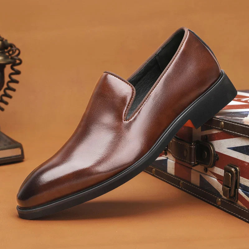 Novara™ | Noctis Genuine Leather Loafers