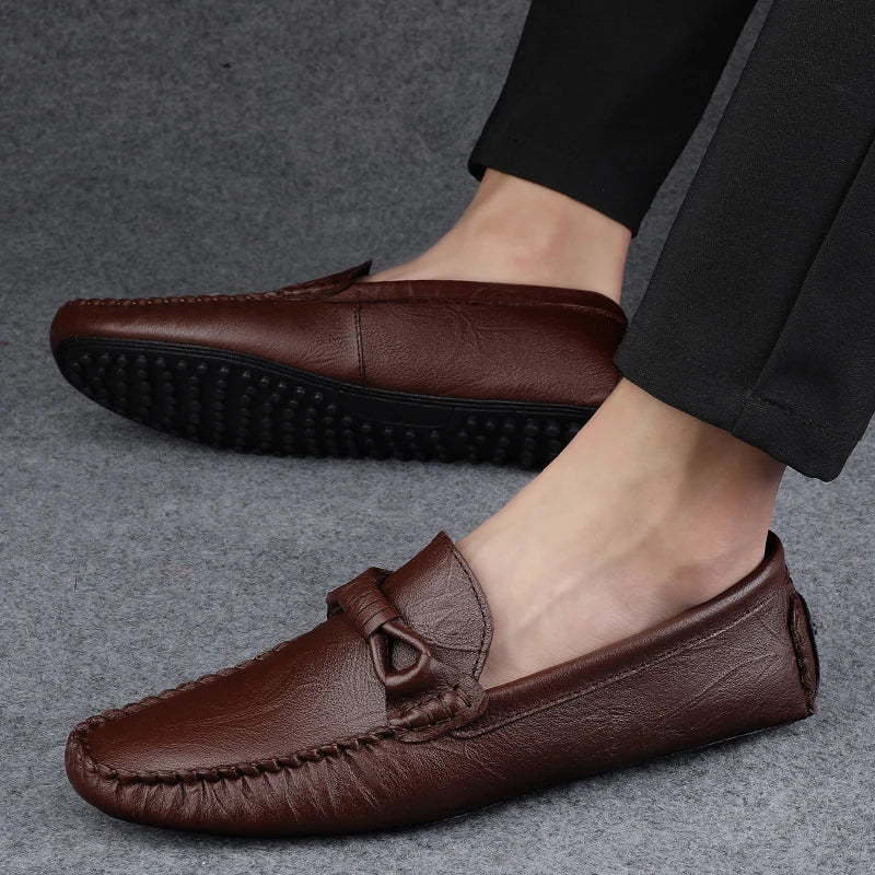 Novara™ | Carlson Genuine Leather Loafers
