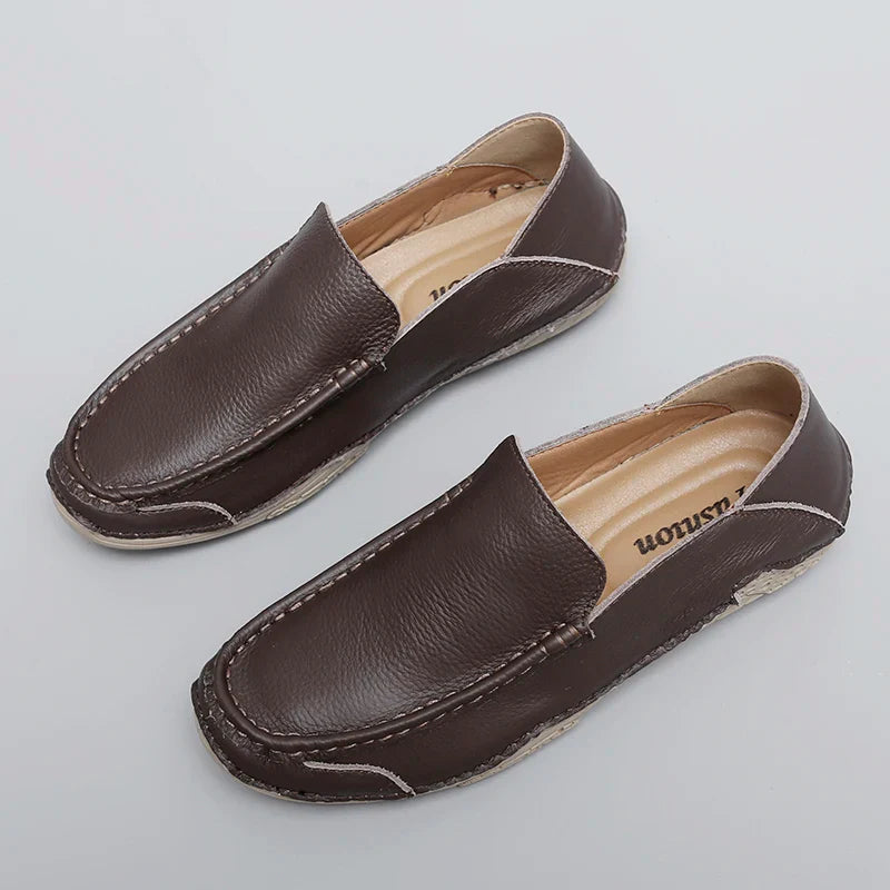 Novara™ | Markin Genuine Leather Loafers