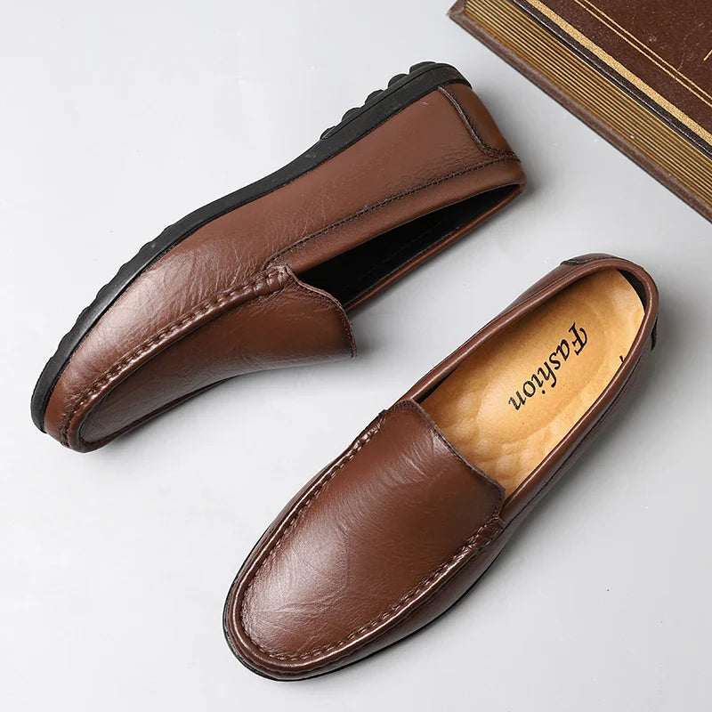Novara™ | Hombre Genuine Leather Loafers
