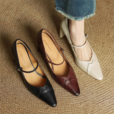 Novara™ | Emily Genuine Leather Heels