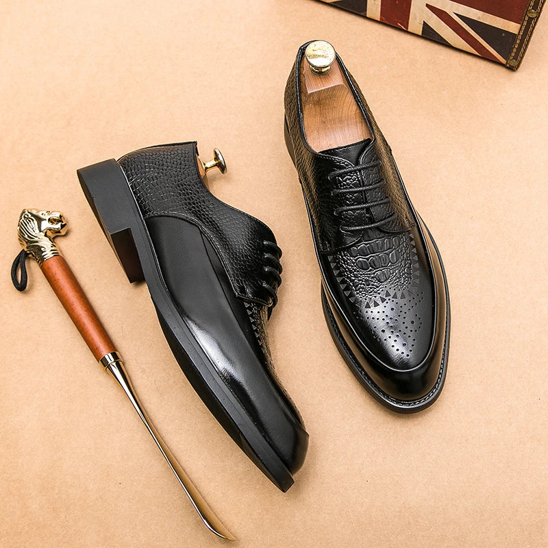 Novara™ | Pelle Genuine Leather Oxfords