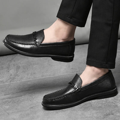 Novara™ | Belvedere Genuine Leather Loafers