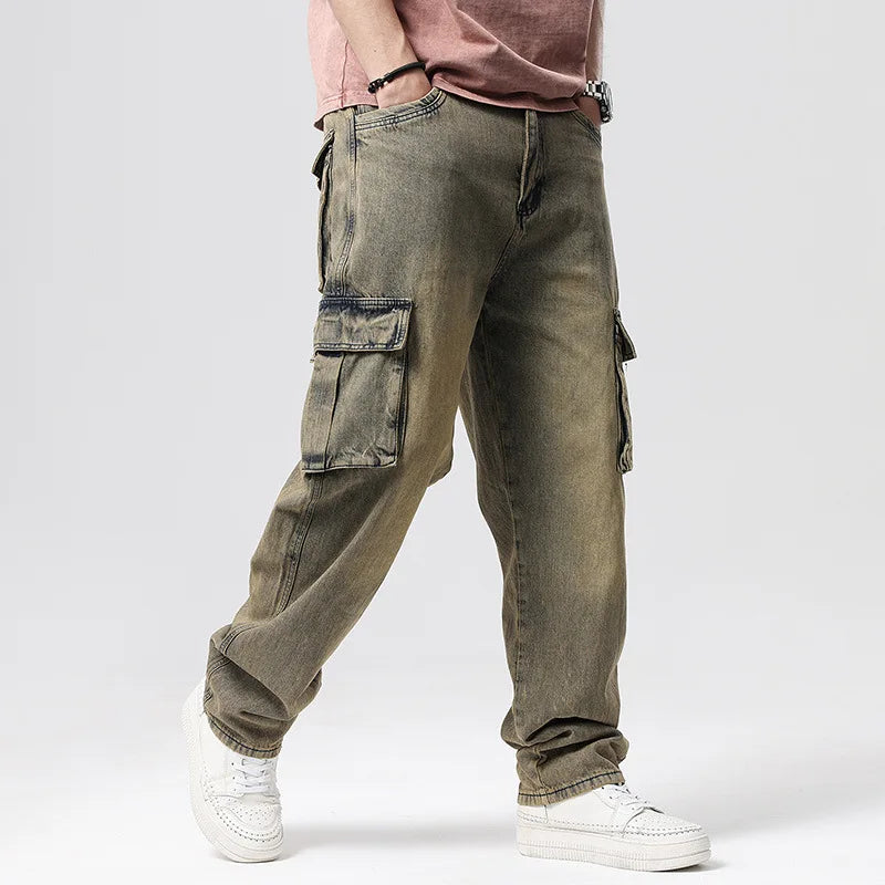 Novara™ | Cargo Denim Pants