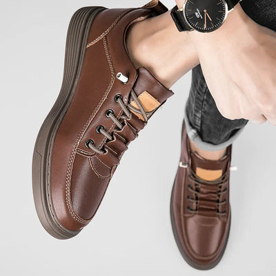 Novara™ | Holmes Genuine Leather Sneakers