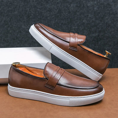 Novara™ | Reyes Genuine Leather Loafers