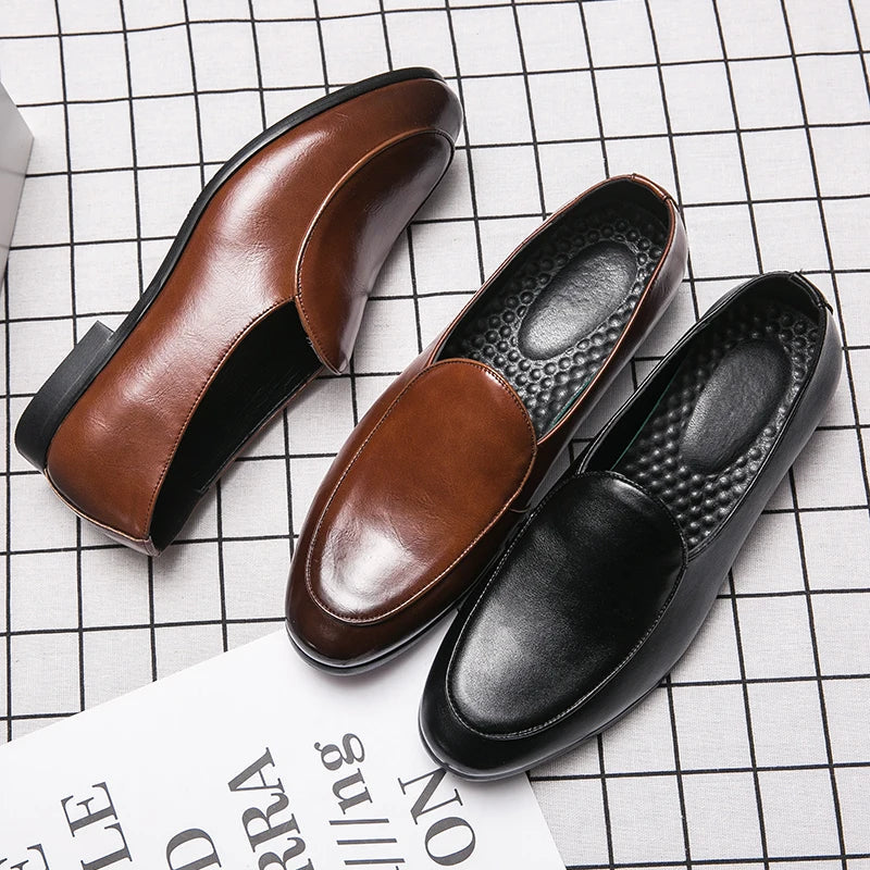 Novara™ | Silas Leather Loafers