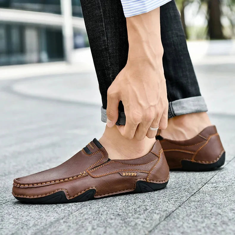 Novara™ | Vanler Leather Loafers