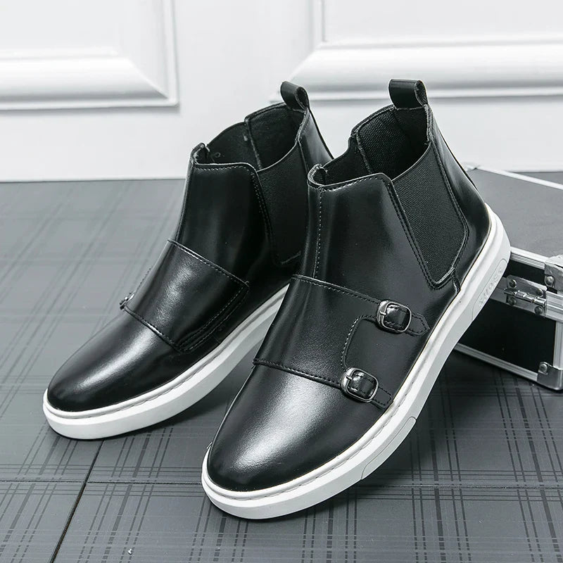 Novara™ | Milano Leather High-Tops