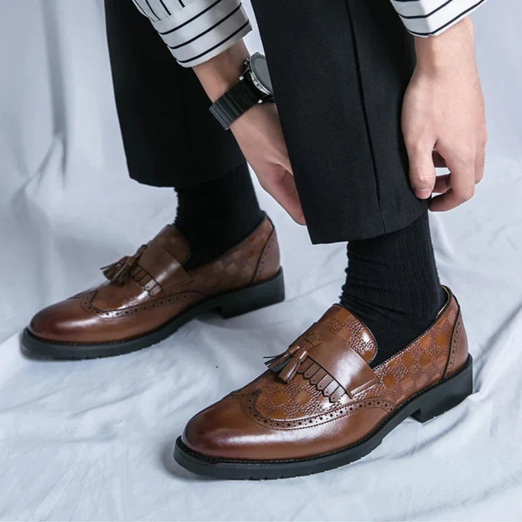 Novara™ | Elixor Genuine Leather Loafers