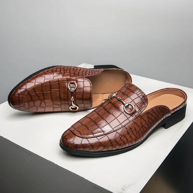 Novara™ | Elbert Genuine Leather Mules