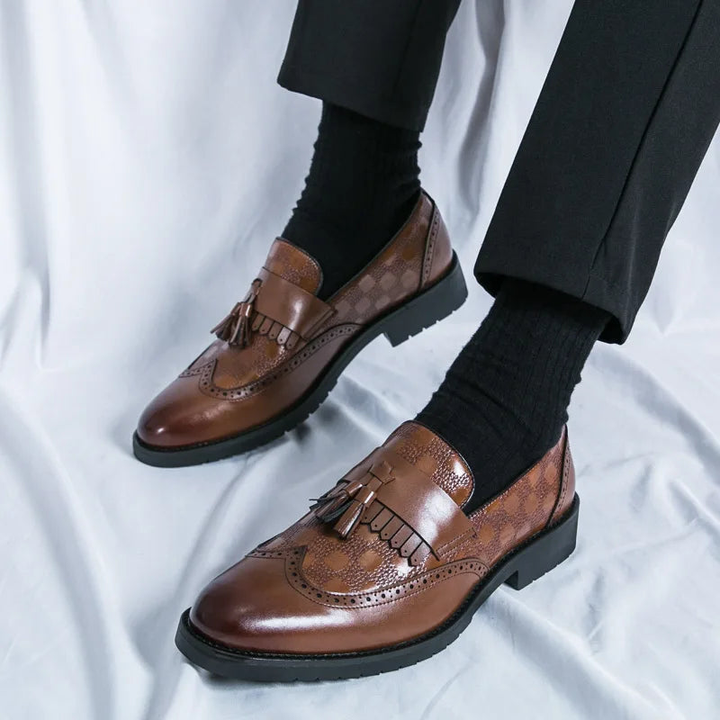 Novara™ | Elixor Genuine Leather Loafers