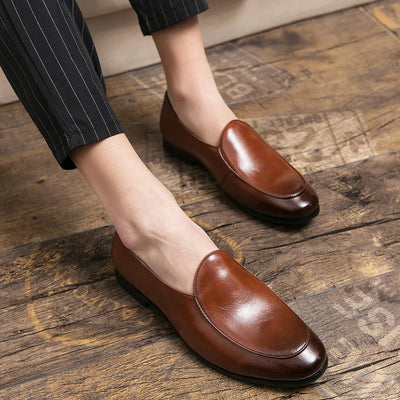 Novara™ | Silas Leather Loafers