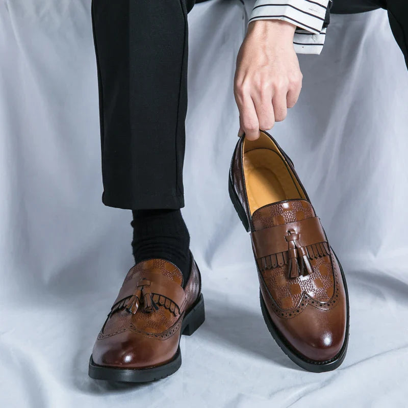 Novara™ | Elixor Genuine Leather Loafers