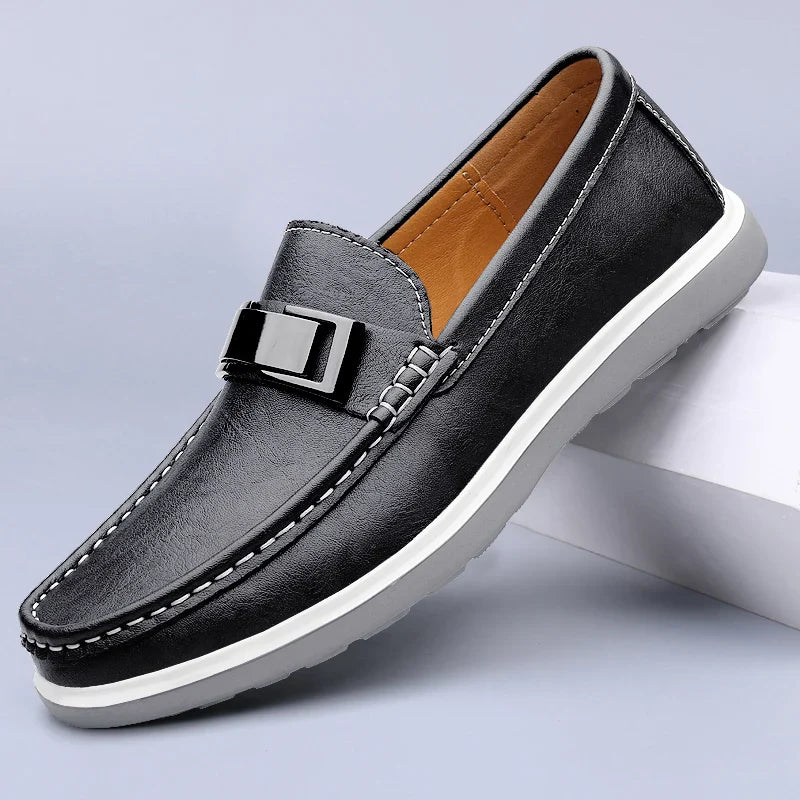 Novara™ | Ruco Genuine Leather Loafers