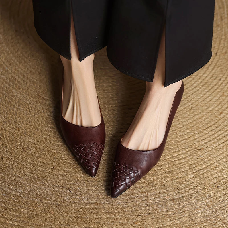 Novara™ | Zelith Genuine Leather Pumps