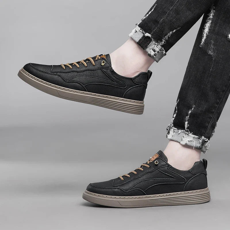 Novara™ | Ozgun Genuine Leather Sneakers