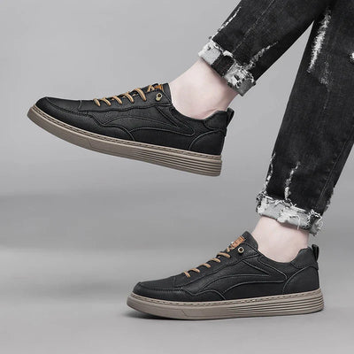 Novara™ | Ozgun Genuine Leather Sneakers