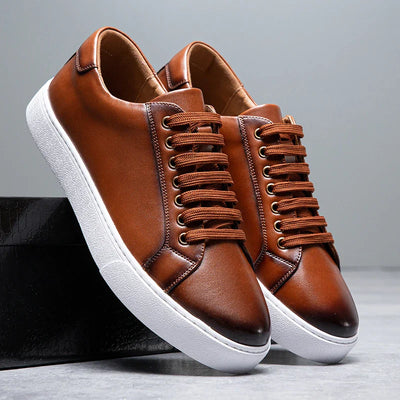 Novara™ | Maver Genuine Leather Sneaker