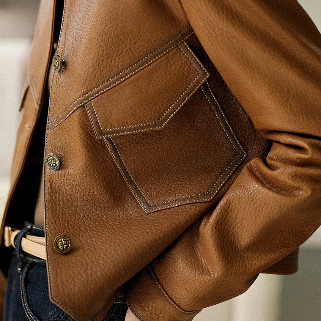 Novara™ | Romana Faux Leather Jacket