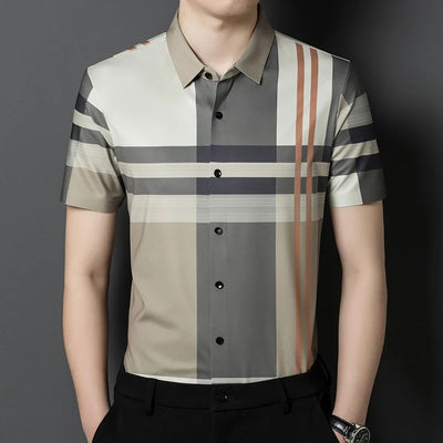 Novara™ | Signature Stripe Polo Shirt