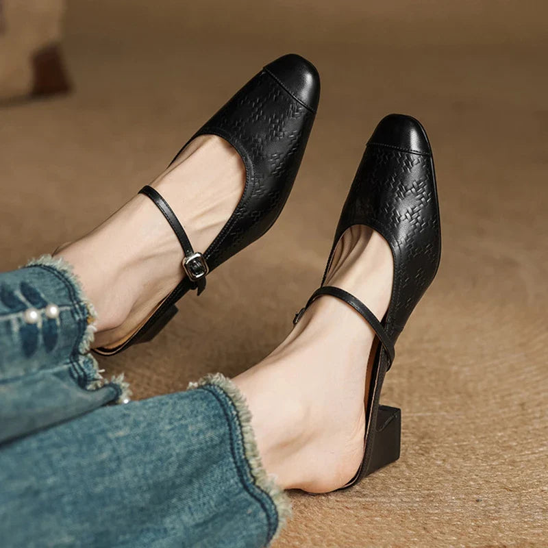 Novara™ | Berla Genuine Leather Mules