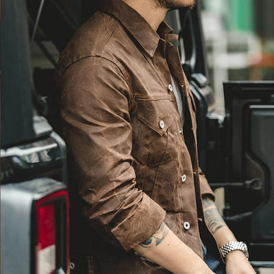 Novara™ | Maden Oil Wax Jacket