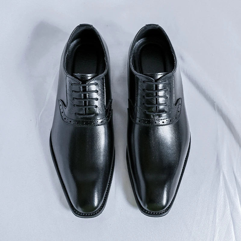 Novara™ | Riven Leather Shoes
