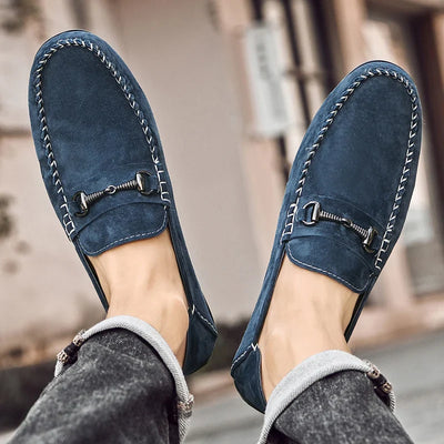 Novara™ | Astire Genuine Suede Loafers