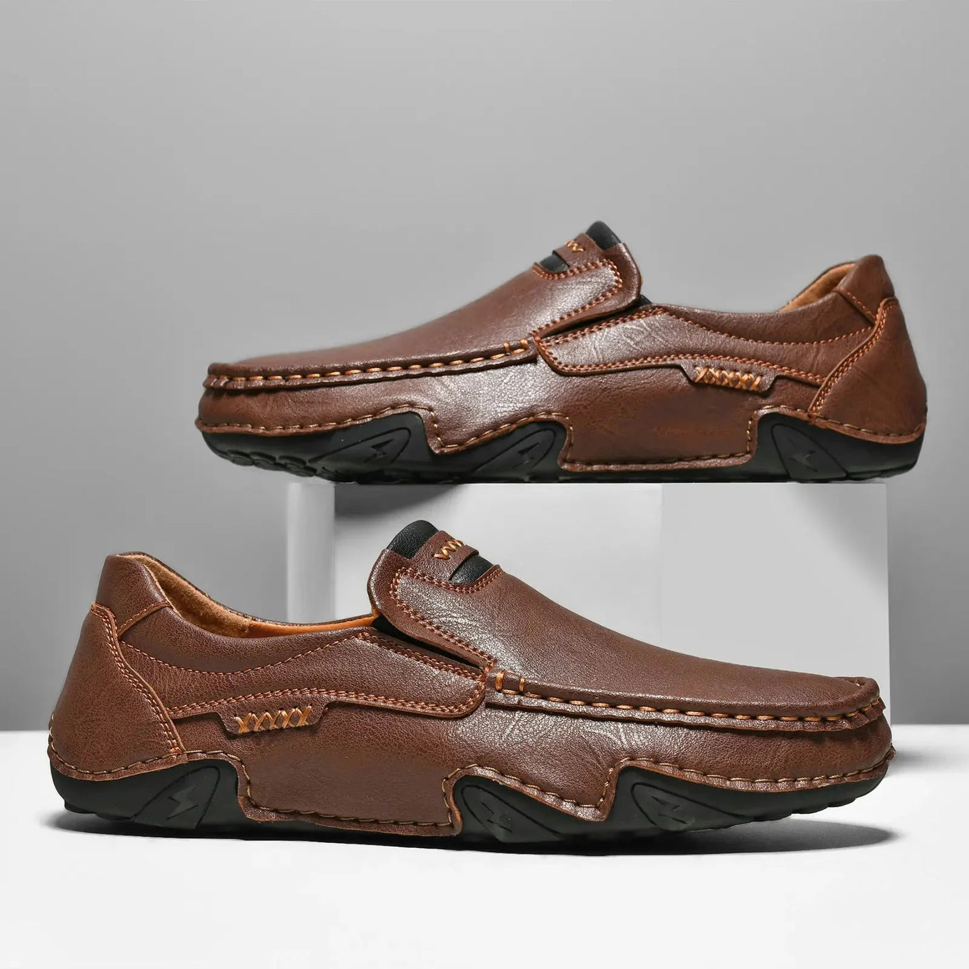 Novara™ | Vanler Leather Loafers