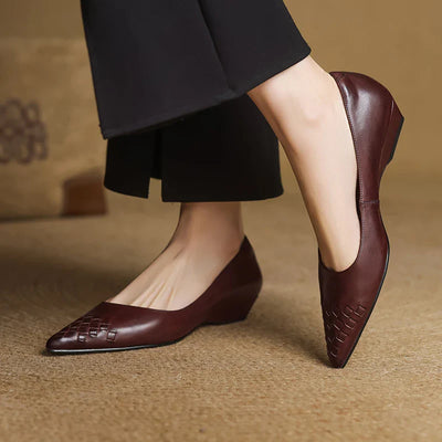 Novara™ | Zelith Genuine Leather Pumps