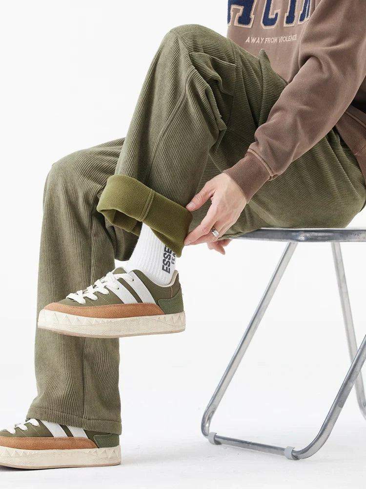 Novara™ | Corduroy Fleece-Lined Pants