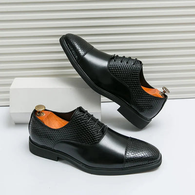 Novara™ | Slyther Genuine Leather Brogues