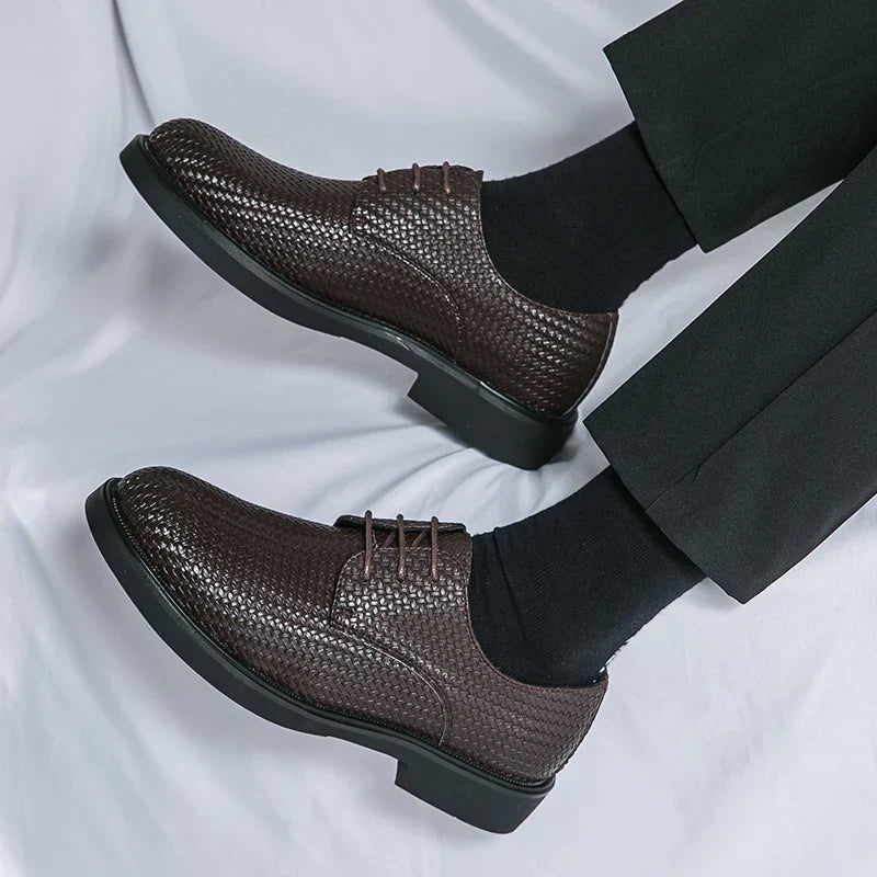 Novara™ | Santiago Genuine Leather Oxfords