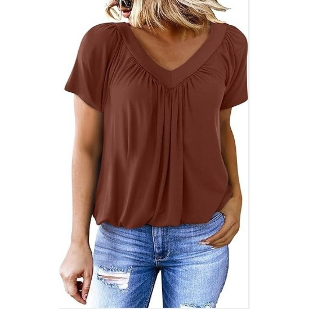 Novara™ | Casual V-Neck Top