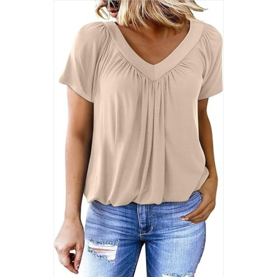 Novara™ | Casual V-Neck Top