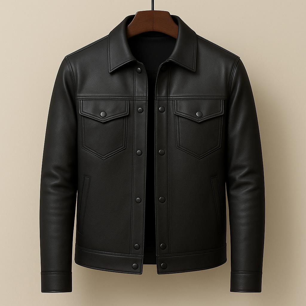 Novara™ | Marstin Leather Jacket