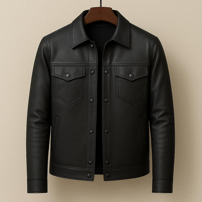 Novara™ | Marstin Leather Jacket