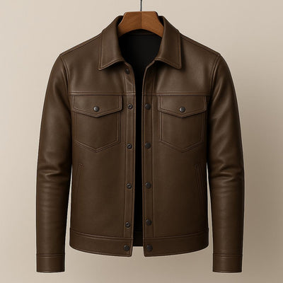 Novara™ | Marstin Leather Jacket