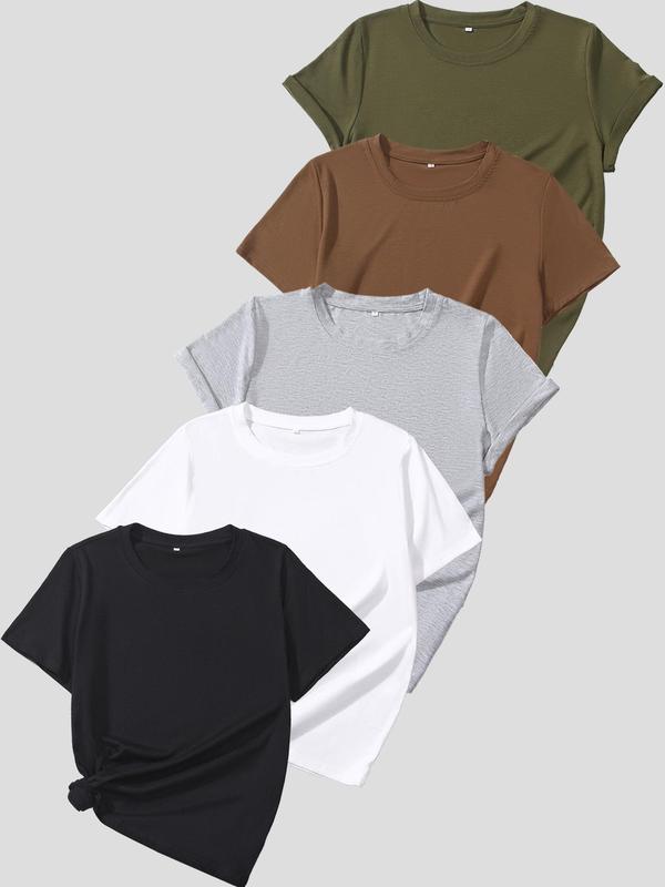 Novara™ | Casual Short Sleeve Tee (Pack of 5)