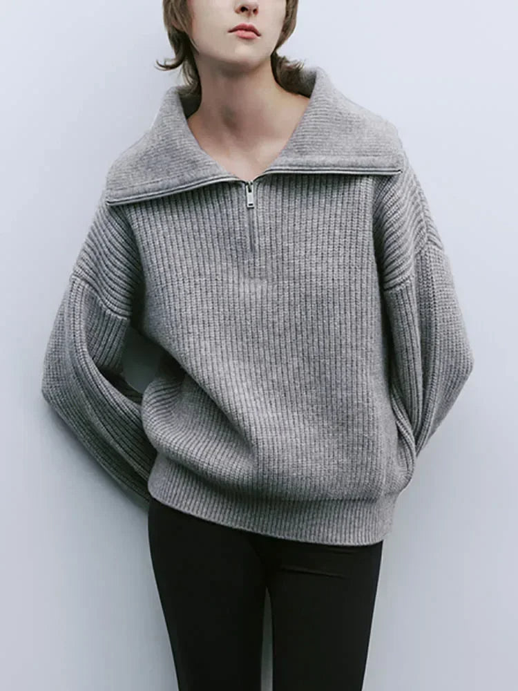 Novara™ | Comfy Half-Zip Sweater