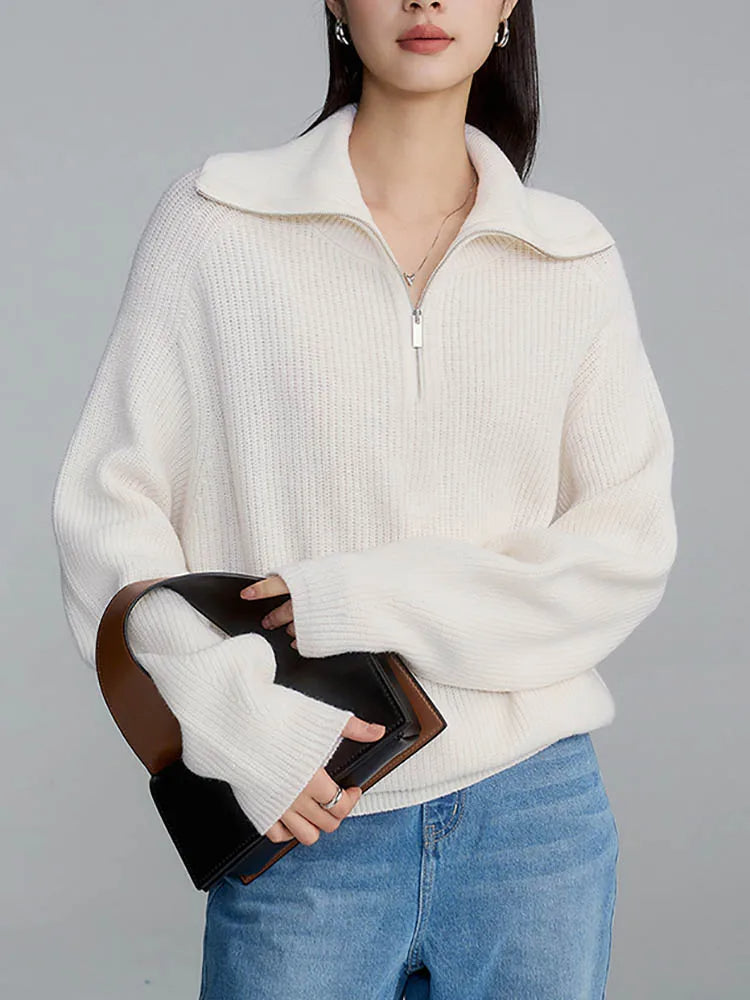 Novara™ | Comfy Half-Zip Sweater