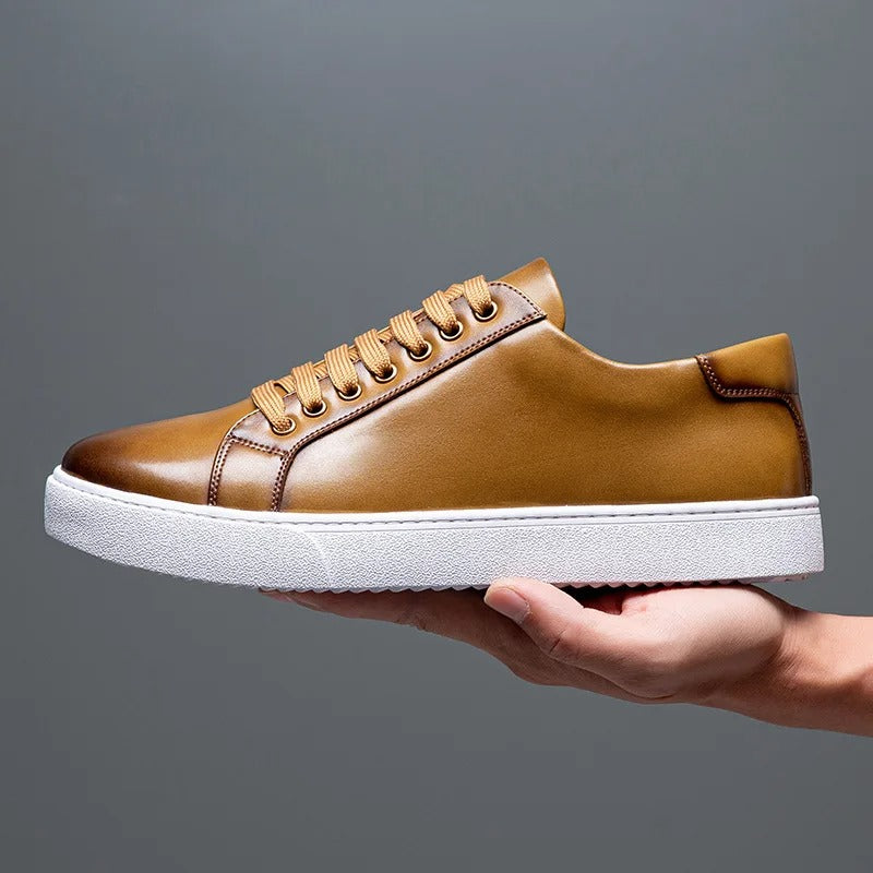 Novara™ | Maver Genuine Leather Sneaker