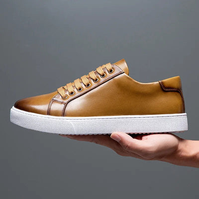 Novara™ | Maver Genuine Leather Sneaker