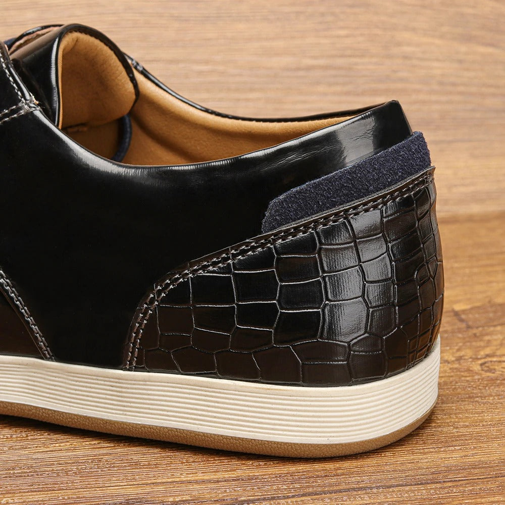 Novara™ | Daxon Leather Sneakers