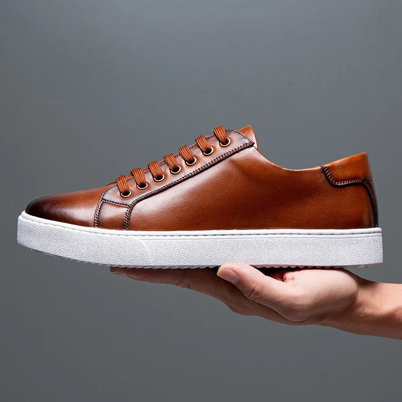 Novara™ | Maver Genuine Leather Sneaker