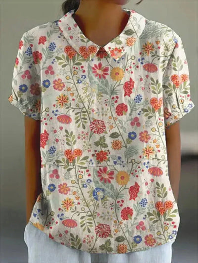 Novara™ | Vintage Print Shirt