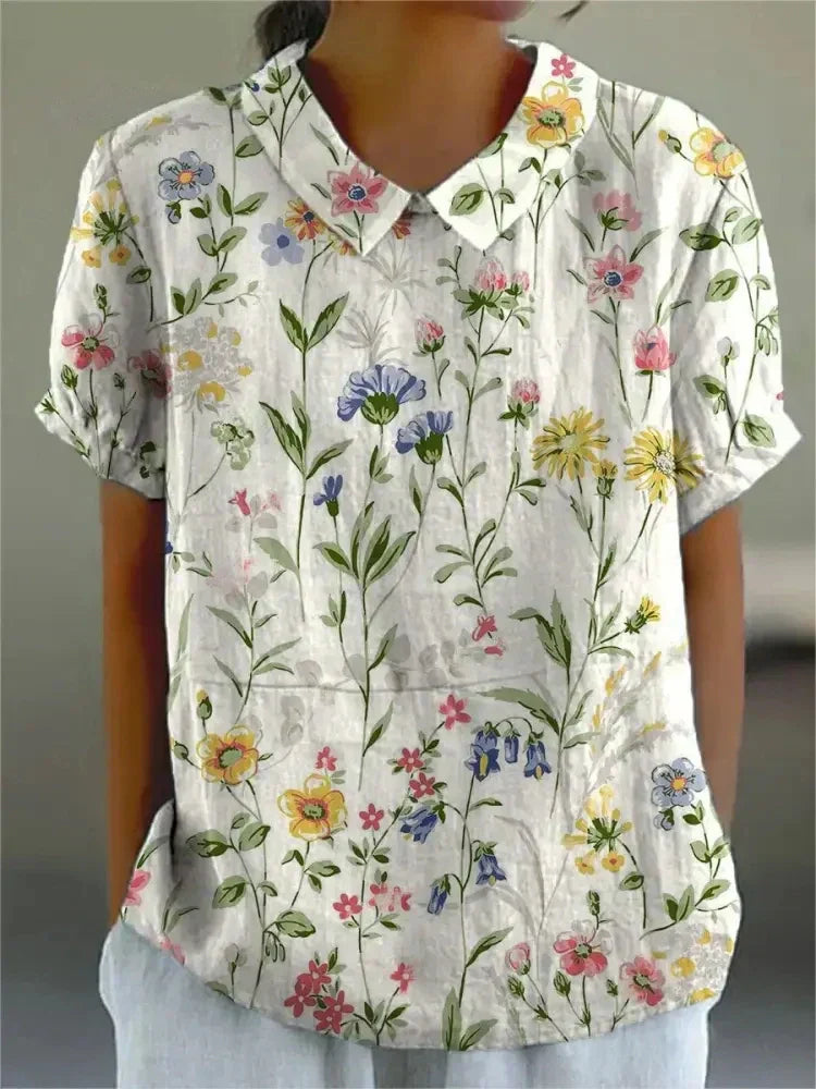 Novara™ | Vintage Print Shirt