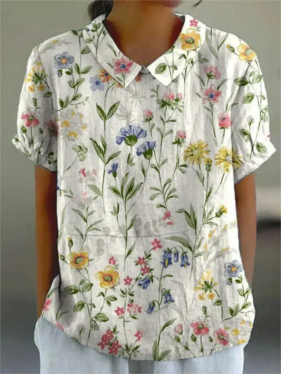 Novara™ | Vintage Print Shirt