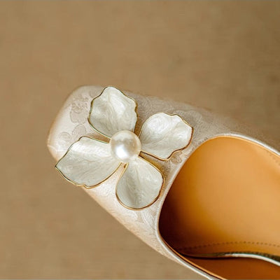 Novara™ | Camellia Slingback Pumps